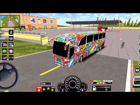 Coach Bus Simulator India Off-road Driving Bus Game | New Update 2025 Full Gameplay Video Part #343 