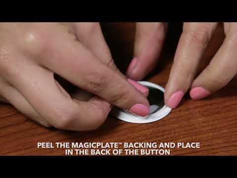How To Install a MagicPlate on a PopSockets® grip to use with a Scosche MagicMount