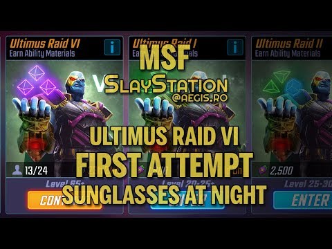 MSF Ultimus Raid VI, First Attempt (Sunglasses At Night)