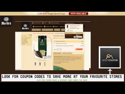 Cafe Britt Coupon Codes