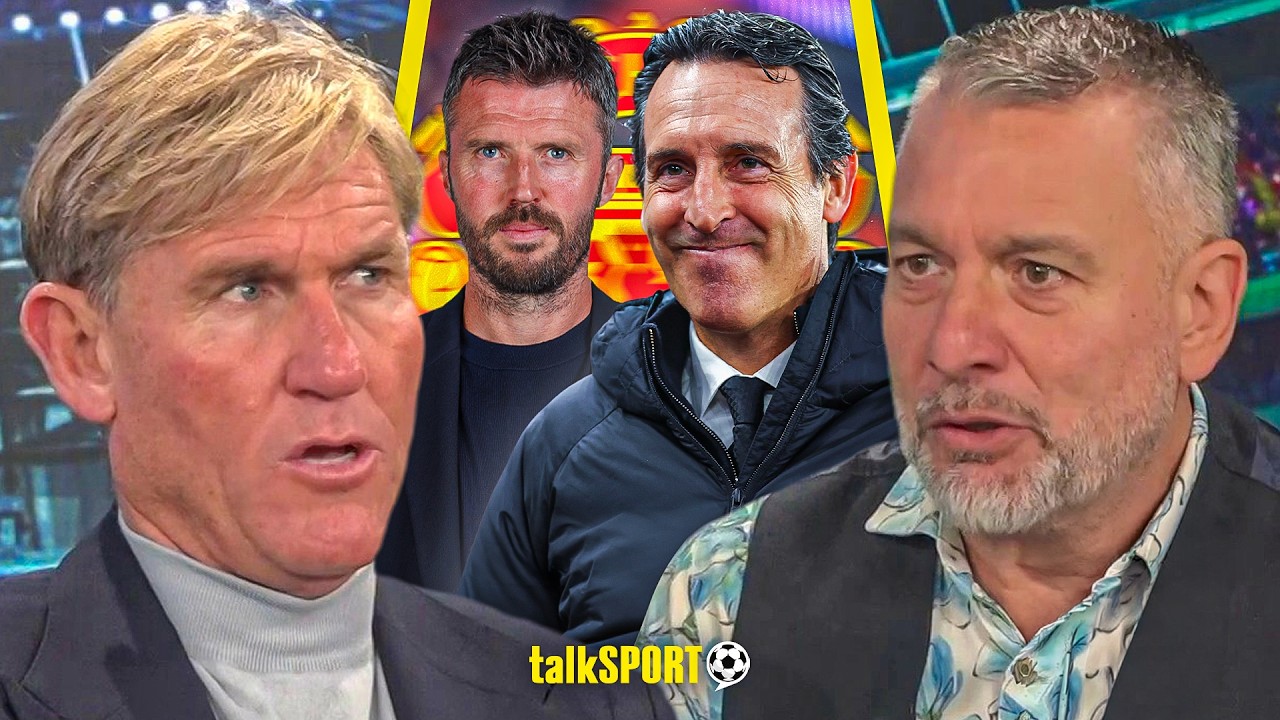 "HAS TO LEAVE VILLA!" Simon Jordan QUESTIONS whether Unai Emery could manage Manchester United!