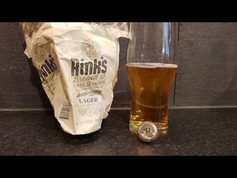 Rinkuškiai Rink's Anniversary Lager | Lithuanian Craft Beer Review