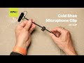 How to use DPA’s 4099 CORE+ with Cold Shoe Microphone Clip (CS-CLIP)