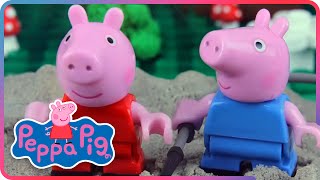 ♥ Peppa Pig & Lost Teddy Bear on the Playground (Episode 9)