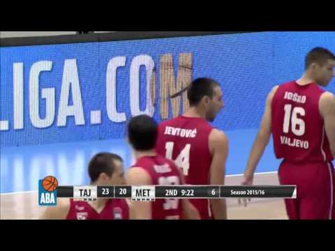 ABA Liga 2015/16 highlights: Tajfun - Metalac Farmakom R10 (13.11.2015)