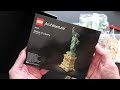 Timelapse Building The Statue Of Liberty LEGO Set 21042