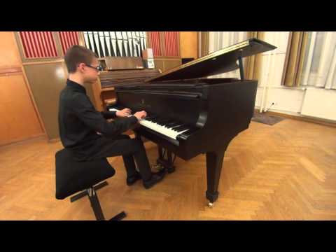 eMuse competition video - Máté Dömötör, piano, 13 years old - Hungary 2/3