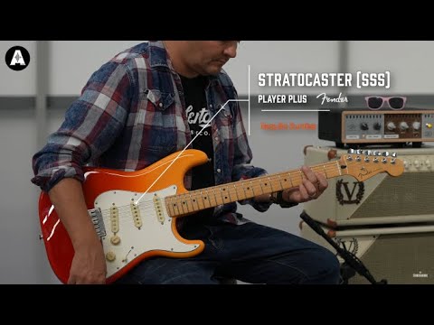 NEW Fender Player Plus SSS Stratocaster - Playing Only Demo!