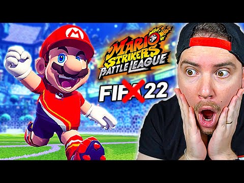 MEGLIO DI FIFA 22!! GIOCO A MARIO STRIKERS PER LA PRIMA VOLTA! (gioco EPICO)
