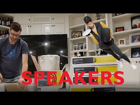 Whole Home Audio Start 2 Finish EP5: SPEAKERS HAVE ARRIVED!
