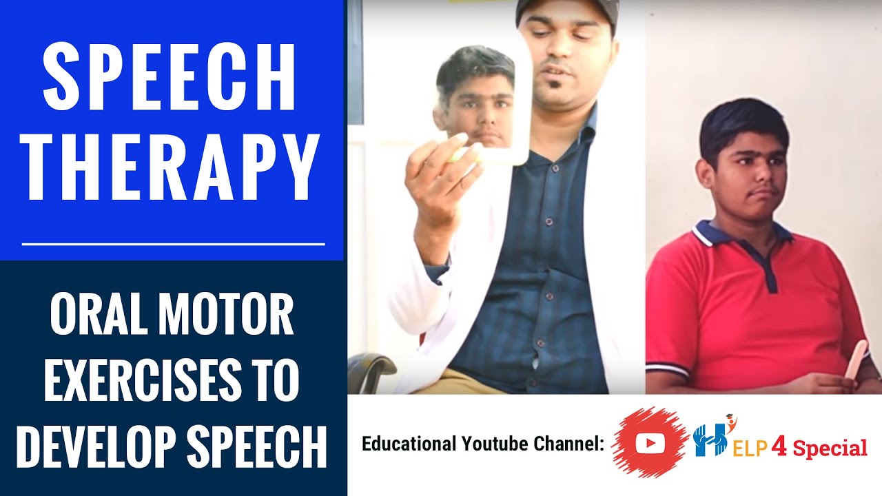 Speech Therapy | Oral Motor Exercises to Develop Speech (@Help 4 Special )