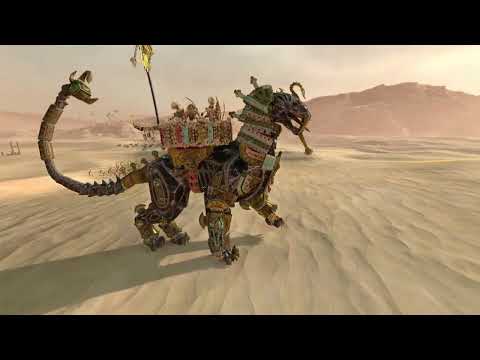 Settra l'Imperrisable repousse la croisade des Chevaliers de Lyonesse - Total War Warhammer 2