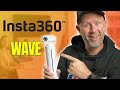 AI Speakerphone Revolution Insta360 Wave Packs 16ft Pickup Noise Cancelling Built In Recorder