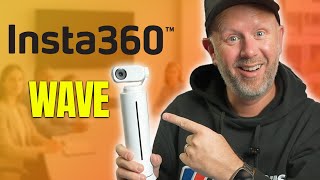 AI Speakerphone Revolution? Insta360 Wave Packs 16ft Pickup, Noise Cancelling & Built-In Recorder!”