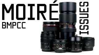 Blackmagic Design Pocket Cinema Camera Moire (Aliasing) Issues, Tests, Explanation, and Solution