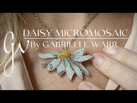 Micromosaic Daisy by Gabrielle Warr