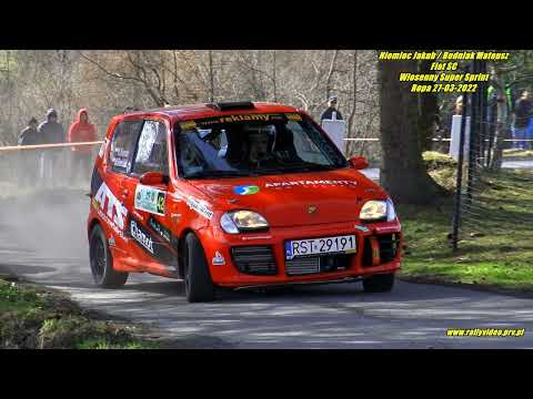 Niemiec Jakub / Bodniak Mateusz - Fiat SC - Wiosenny Super Sprint Ropa 27-03-2022