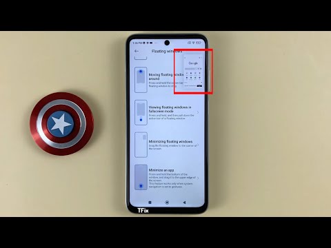 Floating Window mode replaces split screen on Xiaomi Redmi 10 Android 12
