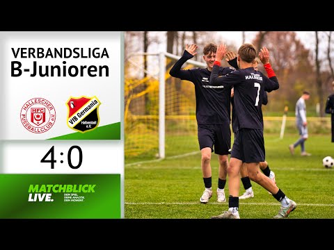 Re-Live: Freundschaftspiel Hallescher FC - VfB Germania Halberstadt I B-Junioren