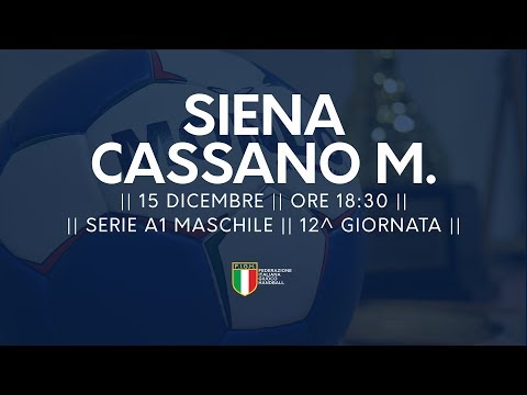 Serie A1M [12^]: Siena - Cassano Magnago 18-19