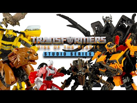 Transformers: Rise of the Beasts | Studio Series Wave 1 Stop Motion Compilation | Toy Animation