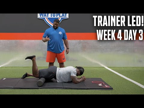 Trainer Led NFL Lower & Upper Body Plyometrics Workout! | Week 4 Day 4