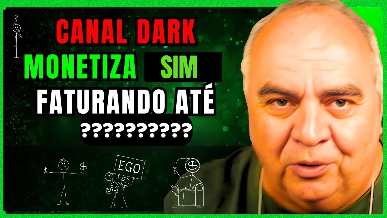 Como Criar um Canal Dark MONETIZANDO RÁPIDO Faturando mais de R$ 25 MIL REAIS/mês  usando IA!!!!