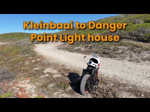 Inmotion V14 EUC Ride: Kleinbaai to Danger Point Lighthouse on the Gravel Trail
