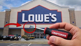 I Tested Lowe’s Lifetime Warranty on Craftsman Tools