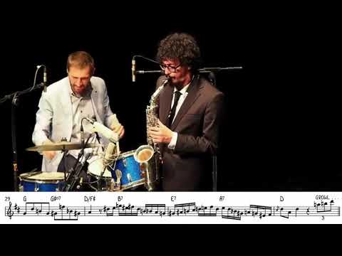 Luigi Grasso - Terrific | Alto Sax Solo Transcription (w/ Ignasi Terraza Trio)