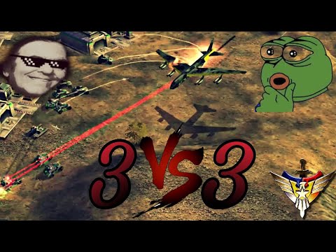 .Huge Epic 3v3 Challenge - Generals Zero Hour Multiplayer.EXE