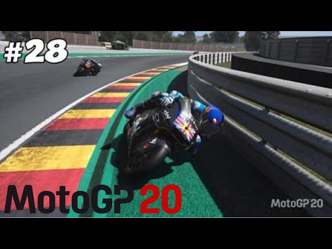 MotoGP 20 Career Mode Part 28 | LUCKY ESCAPE! | MotoGP 2020 Game | PS4 PRO Gameplay