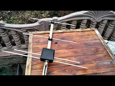 Антенна Яги 5 элементов на Satcom для клиента