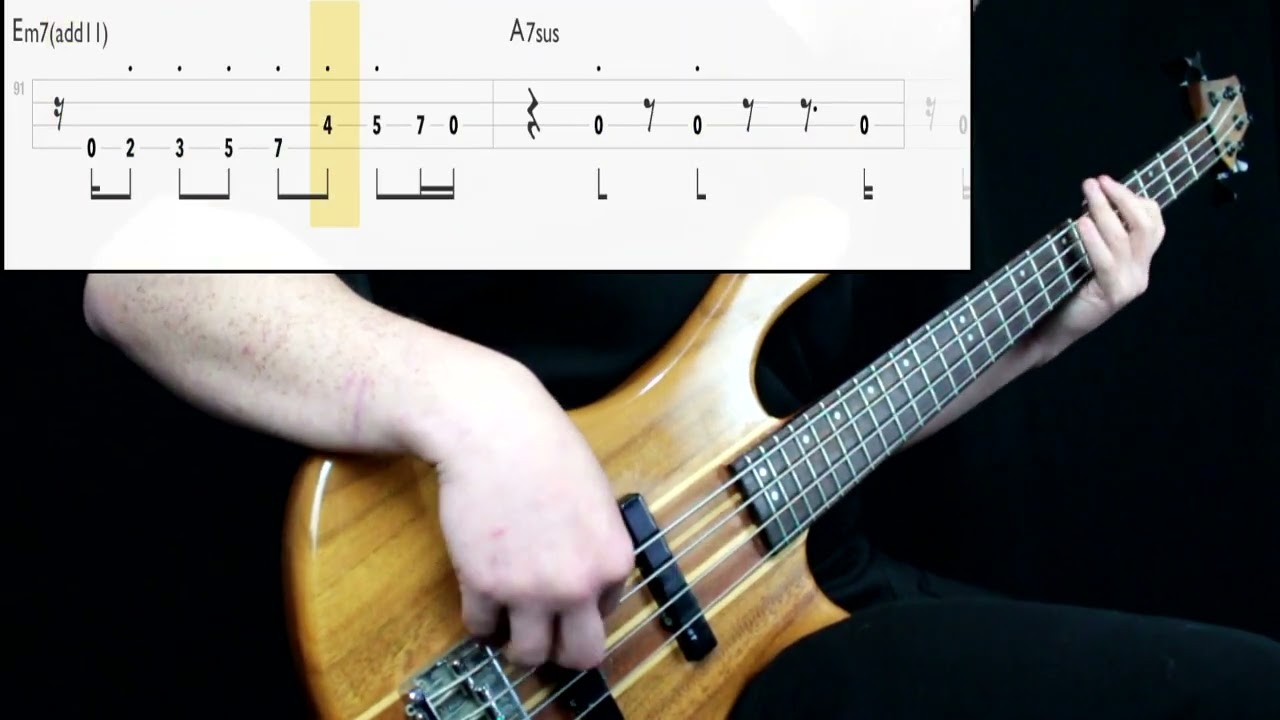 Chic - Good Times (Bass Cover) (Play Along Tabs In Video)