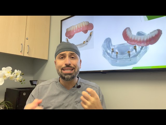 Option 3: Snap In Dentures