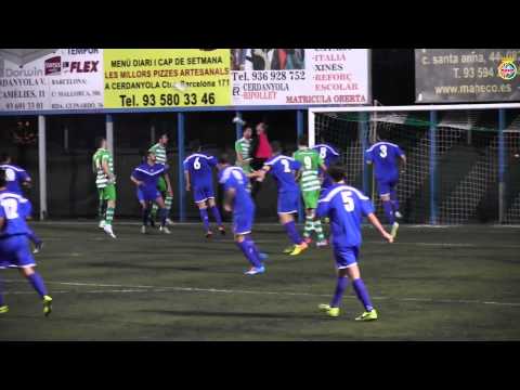 CERDANYOLA FC - CE EUROPA, 1-0, (51 minuts). (02/04/2014)