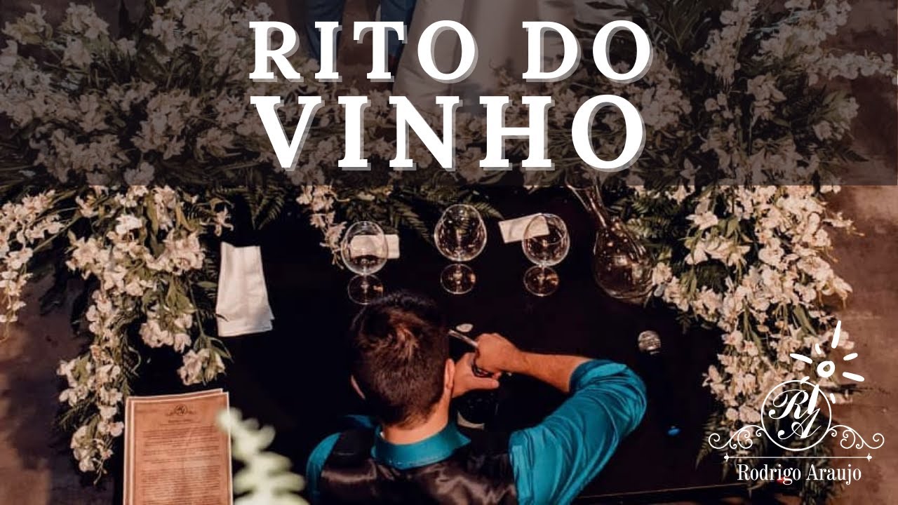 Rito do Vinho - Celebração de Casamento Personalizada.