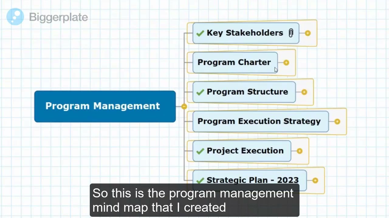 Program Management with Mind Maps (PREVIEW)