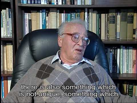 Prof. Eliezer Schweid, Israeli scholar, writer and Professor of Jewish Philosophy