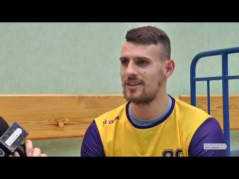 Paulo Grozdek i Dawid Ciochoń przed meczem z Kaliszem #silniejsiniżwczoraj