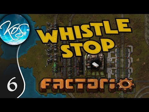 Whistle Stop Factorio Ep 6: TINY AMOUNTS OF STONE - Mod Spotlight, Let's Play, Gameplay