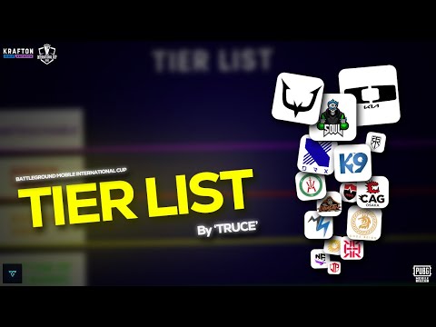 BMIC Tier List by 'TRUCE' (Unbaised)