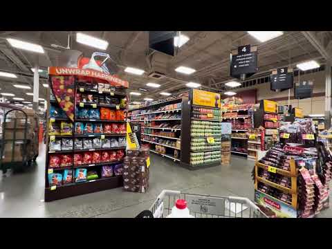 Compras na mercearia Fred Meyer do Alasca