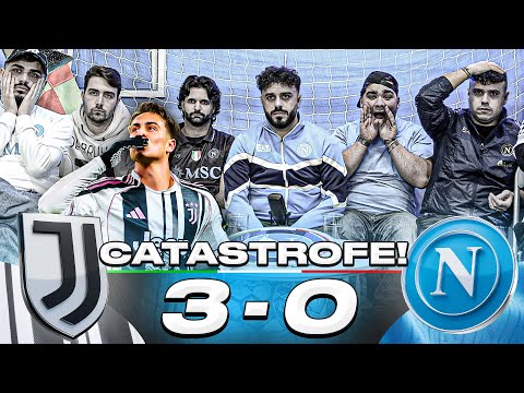 ☠️ CATASTROFE!!! JUVENTUS 3-0 NAPOLI | LIVE REACTION NAPOLETANI HD