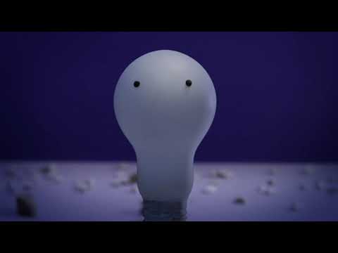 "Light Bulb" animated short by Hiroko Kazui