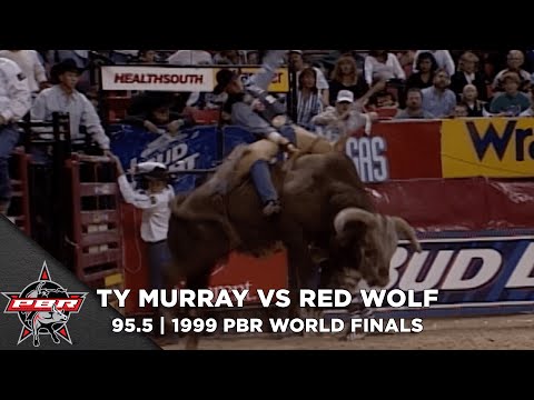 Ty Murray vs Red Wolf | 1999 PBR World Finals