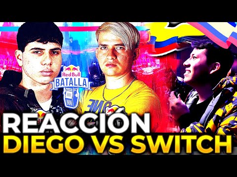 REACCIÓN EN DIRECTO A DIEGO vs SWITCH - Final | Red Bull Batalla Ecuador 2022