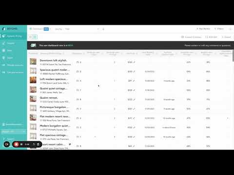 Beyond - Dashboard Overview
