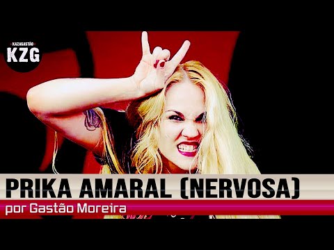 PRIKA AMARAL (NERVOSA) em Kaza! - entrevistada por Gastão Moreira