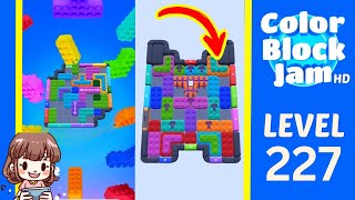 Solusi Level 227 Color Block Jam